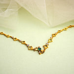 Load image into Gallery viewer, 9K Gold Bracelet with Multicolour Stones