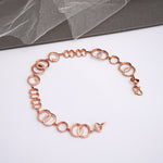 Load image into Gallery viewer, 9K Rose Gold Bracelet with Multicolour Stones Caia