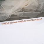 Load image into Gallery viewer, 9K Rose Gold Bracelet with Multicolour Stones Caia