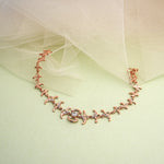 Load image into Gallery viewer, 9K Rose Gold Bracelet with CZ Stones Caia