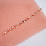 Load image into Gallery viewer, 9K Rose Gold Bracelet with Multicolour Stones Caia