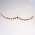 Load image into Gallery viewer, 9K Rose Gold Bracelet with Multicolour Stones Caia