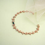 Load image into Gallery viewer, 9K Rose Gold Bracelet with Multicolour Stones Caia