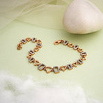 Load image into Gallery viewer, 9K Rose Gold Bracelet with CZ Stones Caia