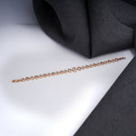 Load image into Gallery viewer, 9K Rose Gold Bracelet with CZ Stones Caia