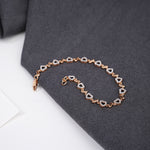 Load image into Gallery viewer, 9K Rose Gold Bracelet with CZ Stones