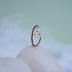 Load image into Gallery viewer, 9K Rose Gold Ring Caia