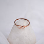 Load image into Gallery viewer, 9K Rose Gold Leaf Ring Caia