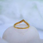 Load image into Gallery viewer, 9K Gold Ring with CZ Stones Caia