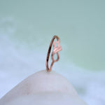 Load image into Gallery viewer, 9K Rose Gold Infinity Ring Caia