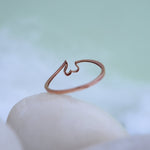 Load image into Gallery viewer, 9K Rose Gold Heart Ring Caia