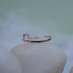 Load image into Gallery viewer, 9K Rose Gold Heart Ring