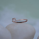 Load image into Gallery viewer, 9K Rose Gold Heart Ring Caia
