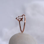 Load image into Gallery viewer, 9K Rose Gold Ring