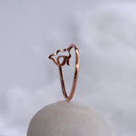 Load image into Gallery viewer, 9K Rose Gold Ring Caia