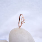 Load image into Gallery viewer, 9K Rose Gold Ring Caia