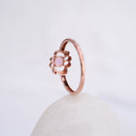 Load image into Gallery viewer, 9K Rose Gold Ring with Colour Stone Caia