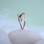 Load image into Gallery viewer, 9K Rose Gold Ring Caia