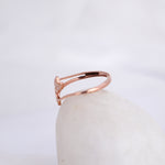 Load image into Gallery viewer, 9K Rose Gold Floral Ring