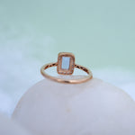 Load image into Gallery viewer, 9K Rose Gold Ring with Multicolour Stones