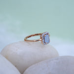Load image into Gallery viewer, 9K Rose Gold Ring with Multicolour Stones