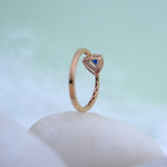 Load image into Gallery viewer, 9K Rose Gold Ring with Multicolour Stones Caia