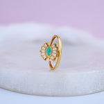 Load image into Gallery viewer, 9K Gold Ring with Colour Stone