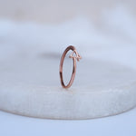 Load image into Gallery viewer, 9K Rose Gold Ring Caia