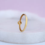 Load image into Gallery viewer, 9K Gold Ring with CZ Stones Caia