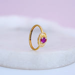 Load image into Gallery viewer, 9K Gold Ring with Colour Stone Caia