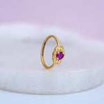 Load image into Gallery viewer, 9K Gold Ring with Colour Stone