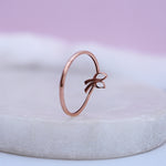 Load image into Gallery viewer, 9K Rose Gold Leaf Ring