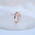 Load image into Gallery viewer, 9K Rose Gold Ring Caia