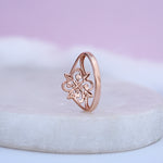 Load image into Gallery viewer, 9K Rose Gold Floral Ring