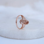 Load image into Gallery viewer, 9K Rose Gold Ring Caia