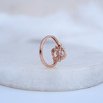 Load image into Gallery viewer, 9K Rose Gold Infinity Ring