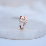 Load image into Gallery viewer, 9K Rose Gold Infinity Ring