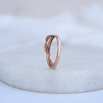 Load image into Gallery viewer, 9K Rose Gold Ring Caia