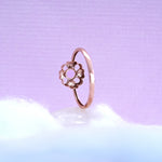Load image into Gallery viewer, 9K Rose Gold Ring with Colour Stone