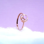 Load image into Gallery viewer, 9K Rose Gold Ring with Colour Stone Caia