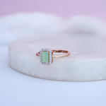 Load image into Gallery viewer, 9K Rose Gold Ring with Multicolour Stones