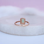 Load image into Gallery viewer, 9K Rose Gold Ring with Multicolour Stones Caia
