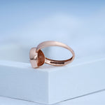 Load image into Gallery viewer, 14K Rose Gold Ring with CZ Stones Caia