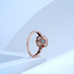 Load image into Gallery viewer, 14K Rose Gold Ring with Colour Stone Caia