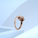 Load image into Gallery viewer, 14K Rose Gold Ring with Colour Stone