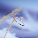 Load image into Gallery viewer, 14K Rose Gold Ring Caia
