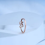 Load image into Gallery viewer, 14K Rose Gold Ring Caia