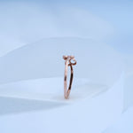 Load image into Gallery viewer, 14K Rose Gold Ring Caia