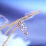 Load image into Gallery viewer, 14K Rose Gold Ring Caia