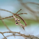 Load image into Gallery viewer, 14K Rose Gold Ring Caia